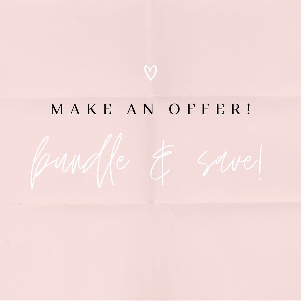 all offers welcome!